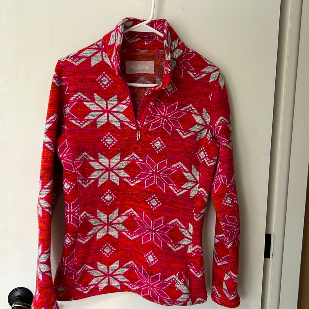 Womens  Spyder Alpine Chic Fleece T-Neck 2015